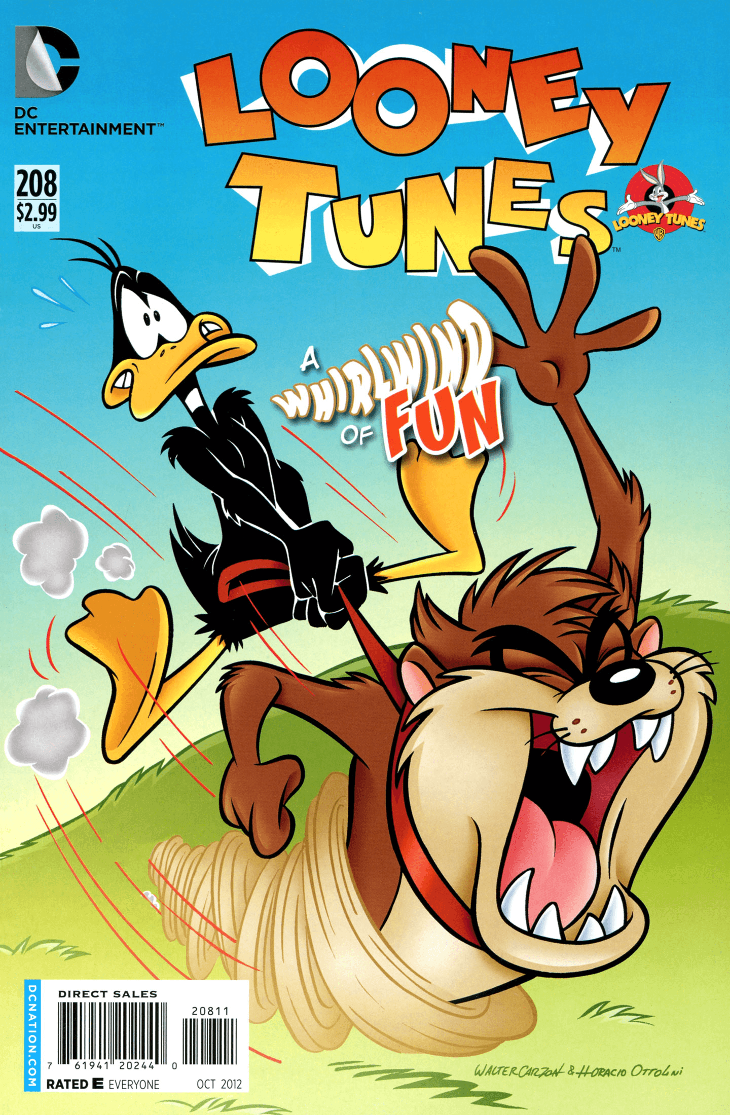 Looney Tunes #208 cover