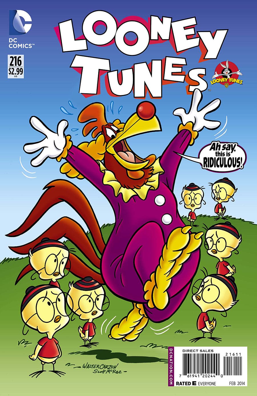 Looney Tunes #216 cover