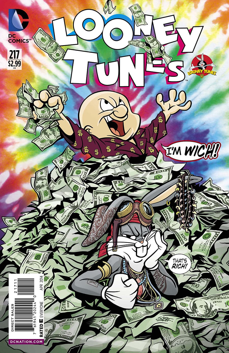 Looney Tunes #217 cover