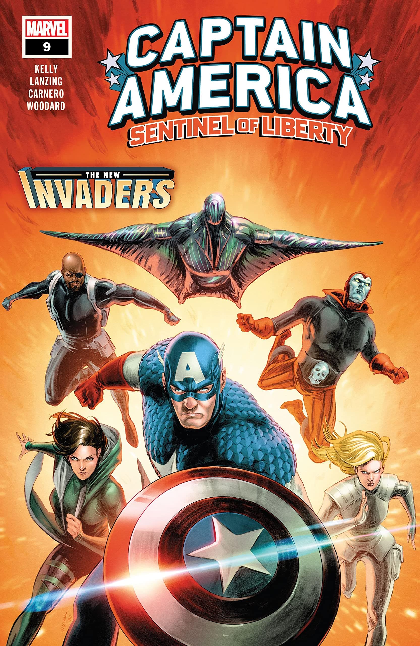 Captain America: Sentinel of Liberty #9 cover