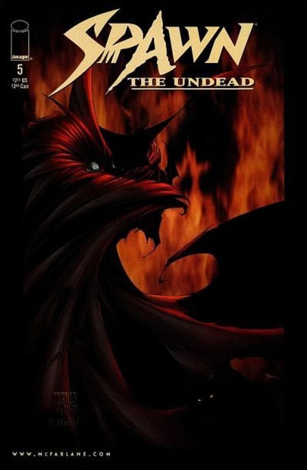 Spawn: The Undead #5 cover