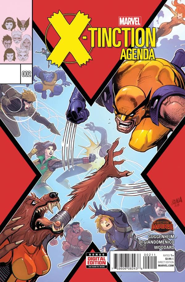 X-Tinction Agenda #2 cover
