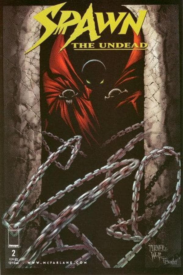 Spawn: The Undead #2 cover