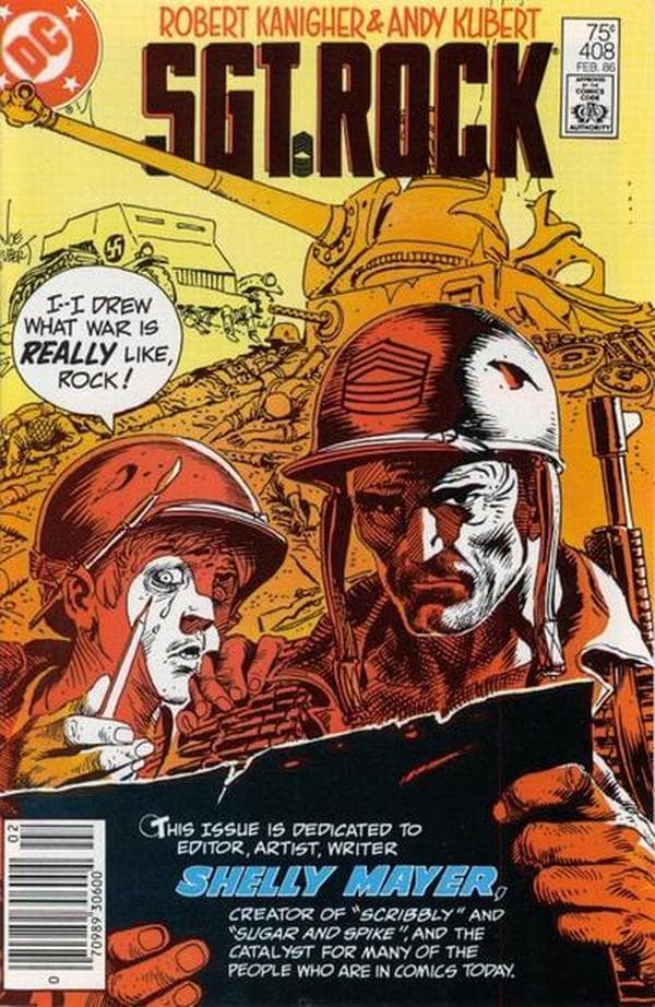 Sgt. Rock #408 cover