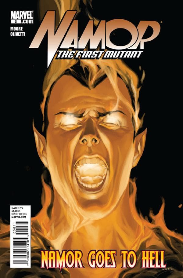 Namor: The First Mutant #6 cover