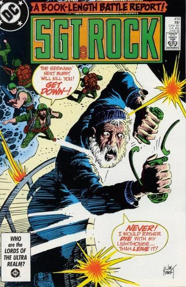 Sgt. Rock #410 cover