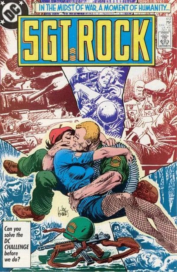 Sgt. Rock #412 cover