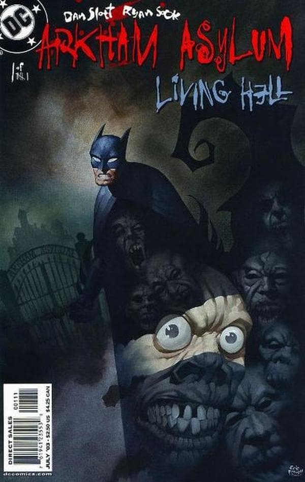 Arkham Asylum: Living Hell #1 cover