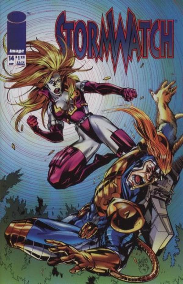Stormwatch #14 cover