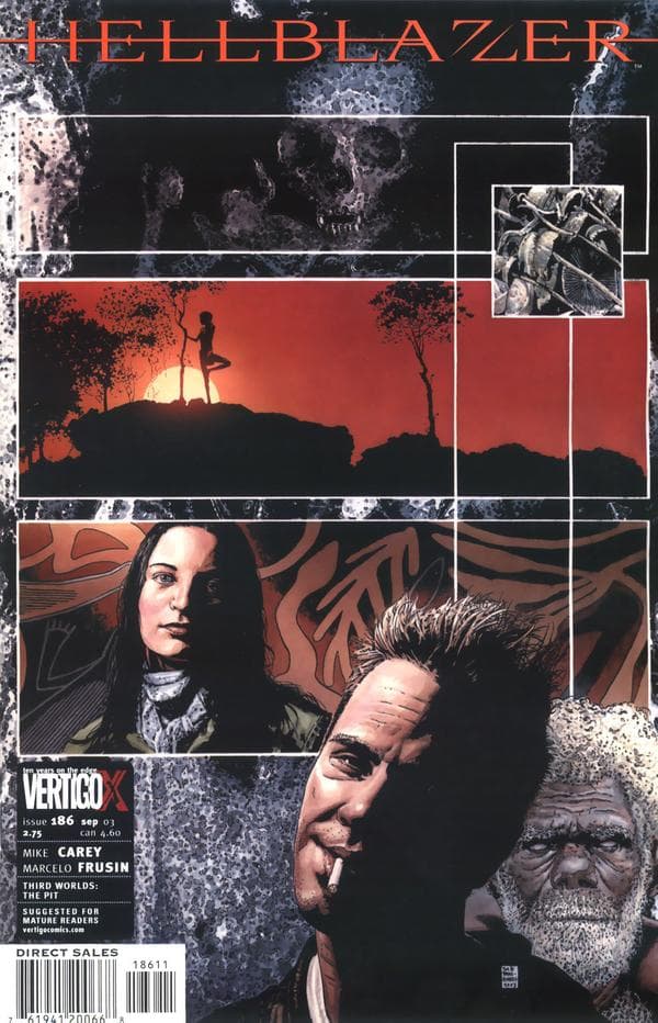 Hellblazer #186 cover