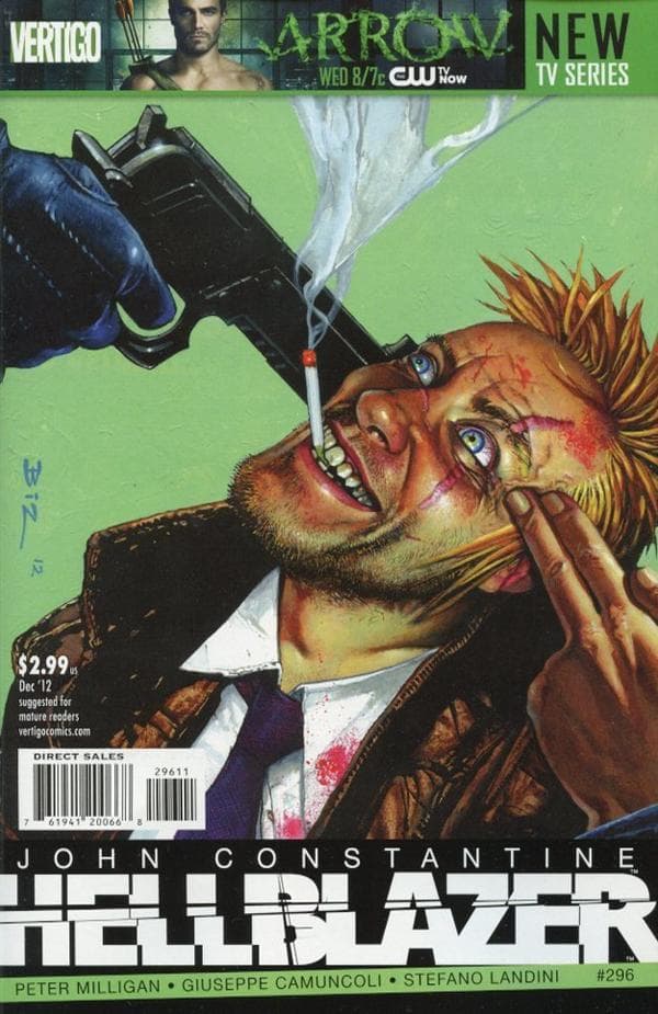 Hellblazer #296 cover
