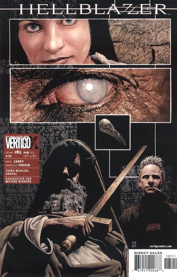Hellblazer #185 cover