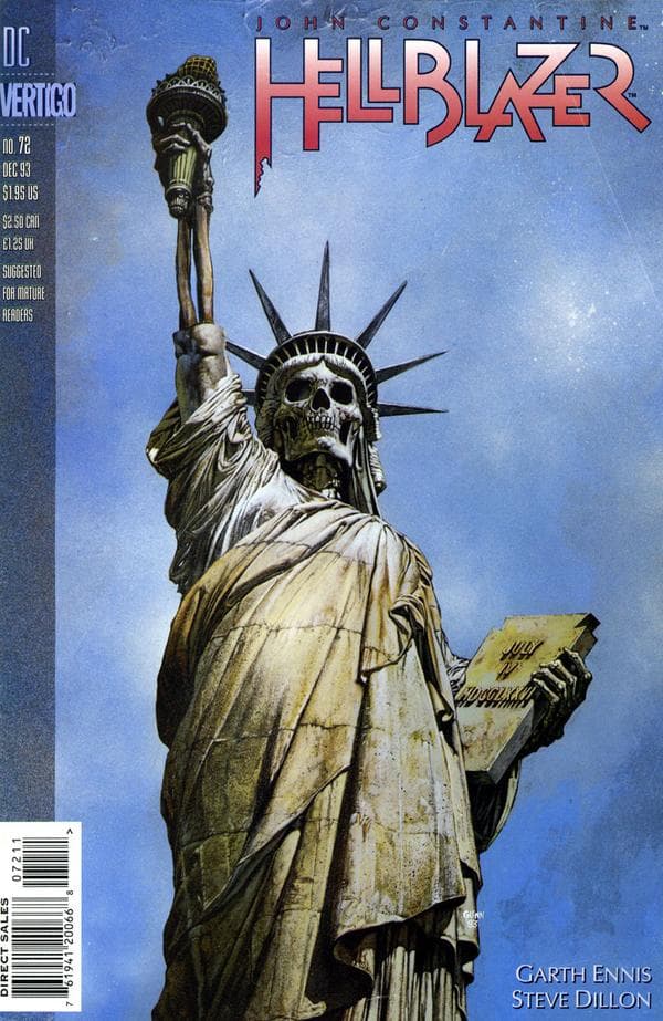 Hellblazer #72 cover