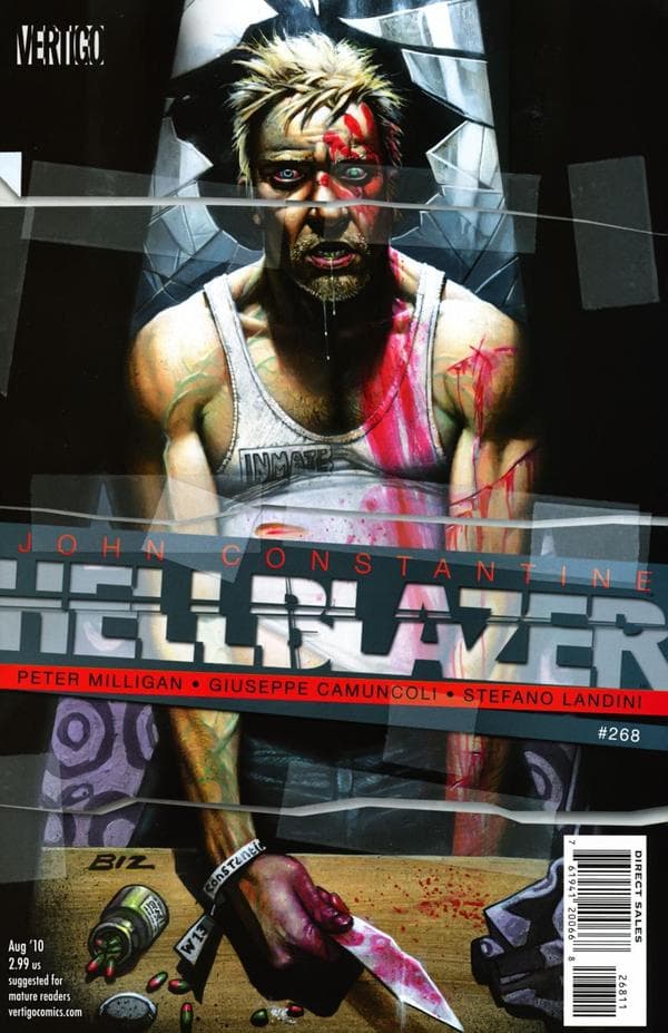 Hellblazer #268 cover