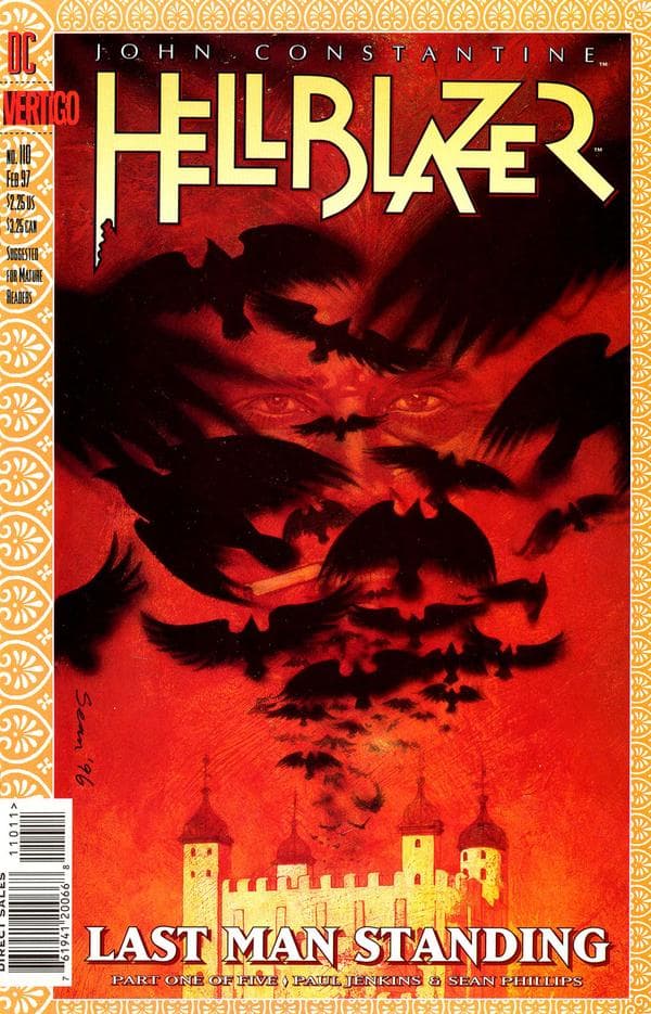 Hellblazer #110 cover