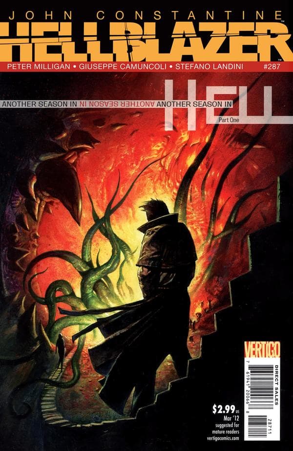 Hellblazer #287 cover