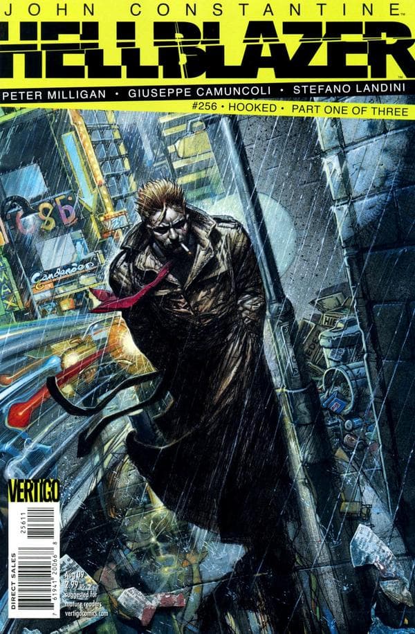 Hellblazer #256 cover