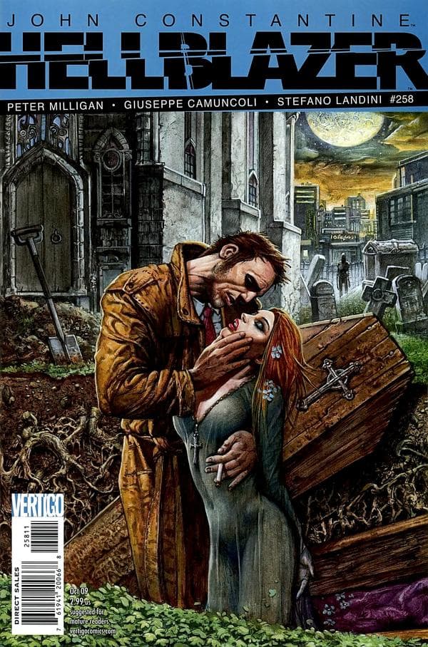 Hellblazer #258 cover
