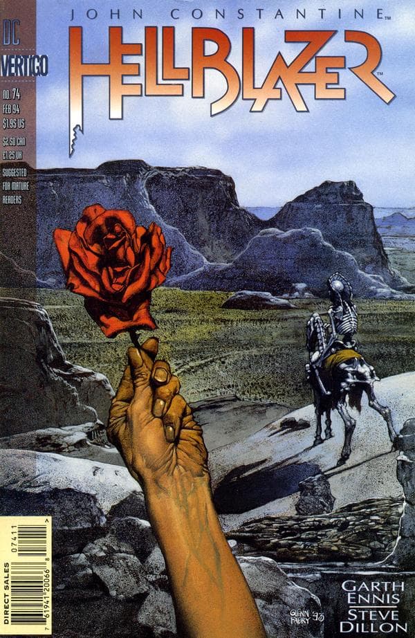 Hellblazer #74 cover