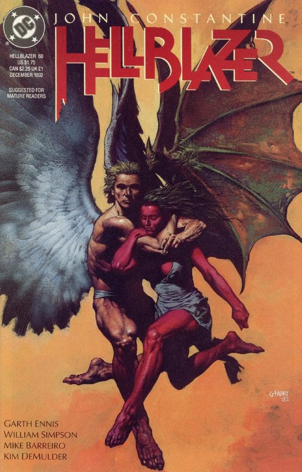 Hellblazer #60 cover