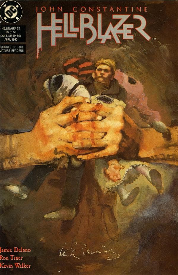 Hellblazer #28 cover