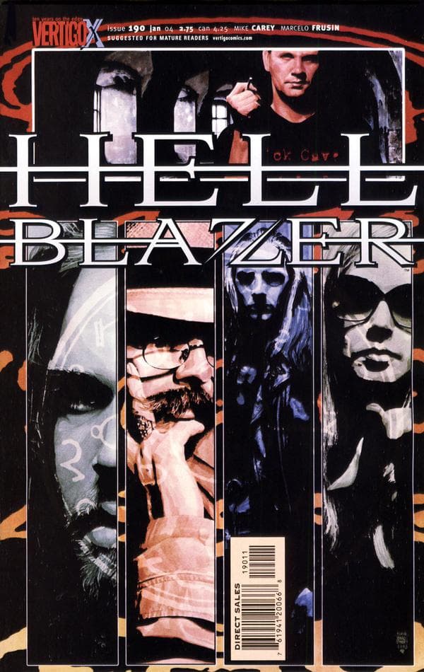 Hellblazer #190 cover