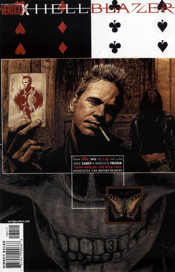 Hellblazer #184 cover
