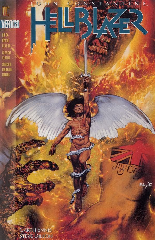 Hellblazer #64 cover