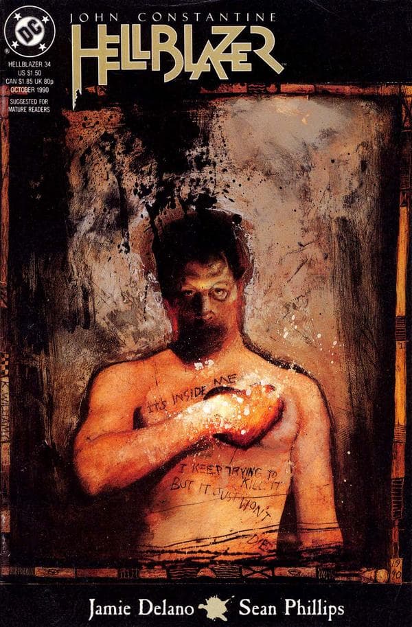 Hellblazer #34 cover