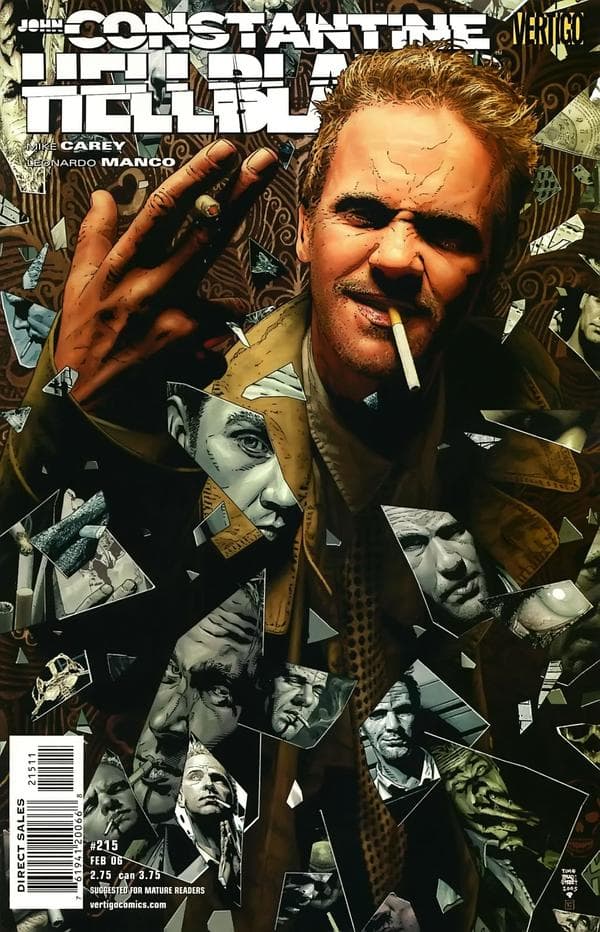Hellblazer #215 cover