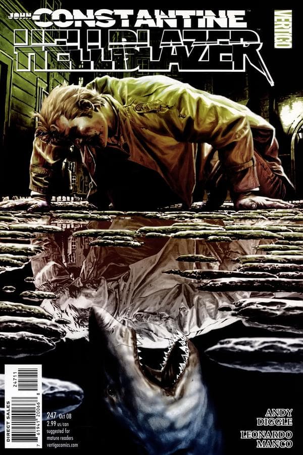Hellblazer #247 cover