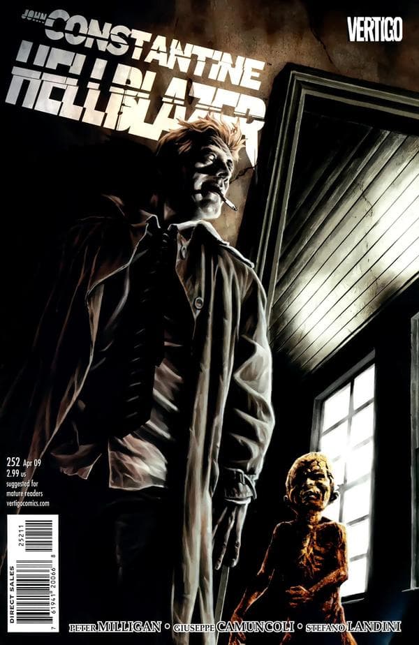 Hellblazer #252 cover