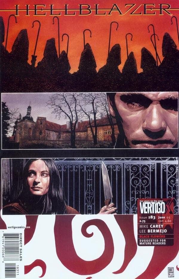 Hellblazer #183 cover