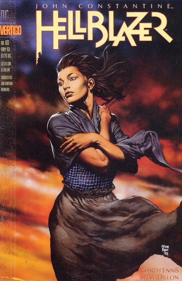 Hellblazer #65 cover