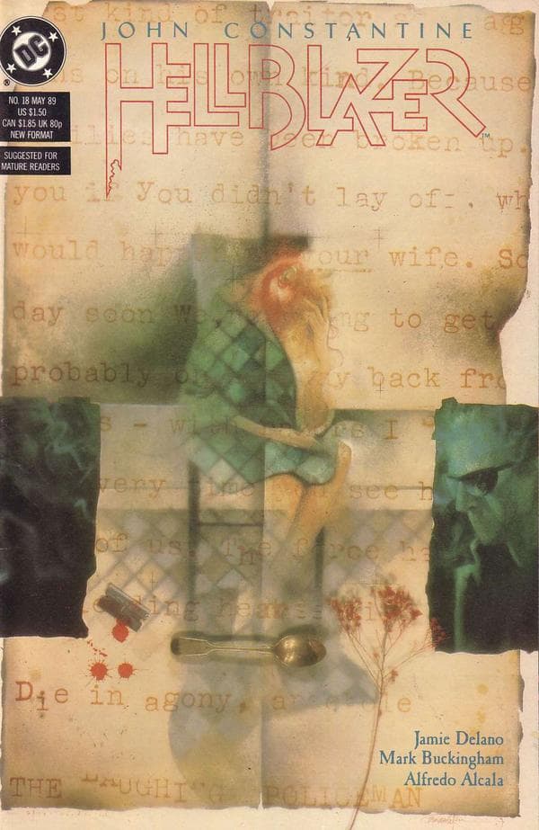 Hellblazer #18 cover