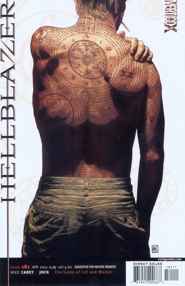 Hellblazer #181 cover