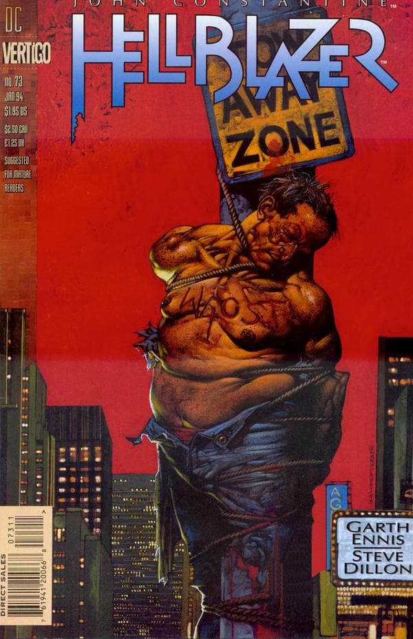 Hellblazer #73 cover