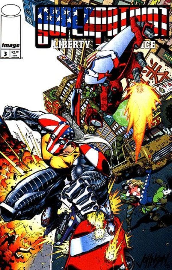 Superpatriot: Liberty & Justice #3 cover