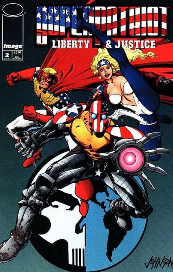 Superpatriot: Liberty & Justice #2 cover