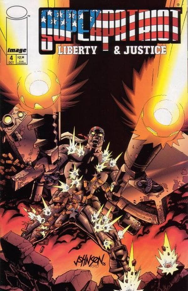 Superpatriot: Liberty & Justice #4 cover
