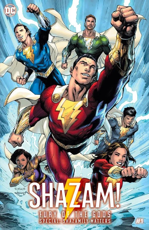 Shazam! Fury of the Gods Special: Shazamily Matters cover — © DC Comics