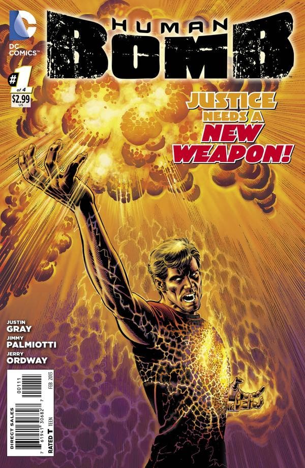 Human Bomb #1 cover