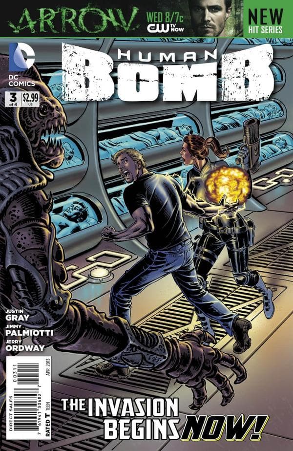 Human Bomb #3 cover