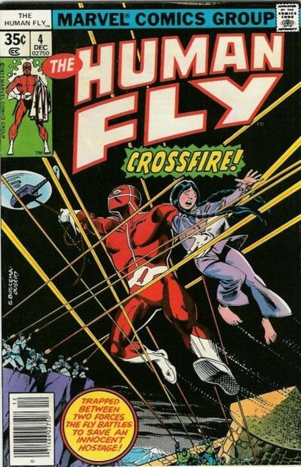The Human Fly #4 cover
