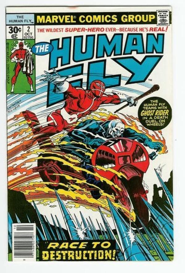 The Human Fly #2 cover