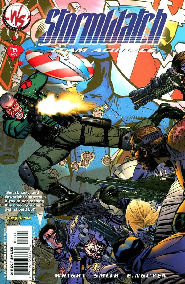 Stormwatch: Team Achilles #15 cover