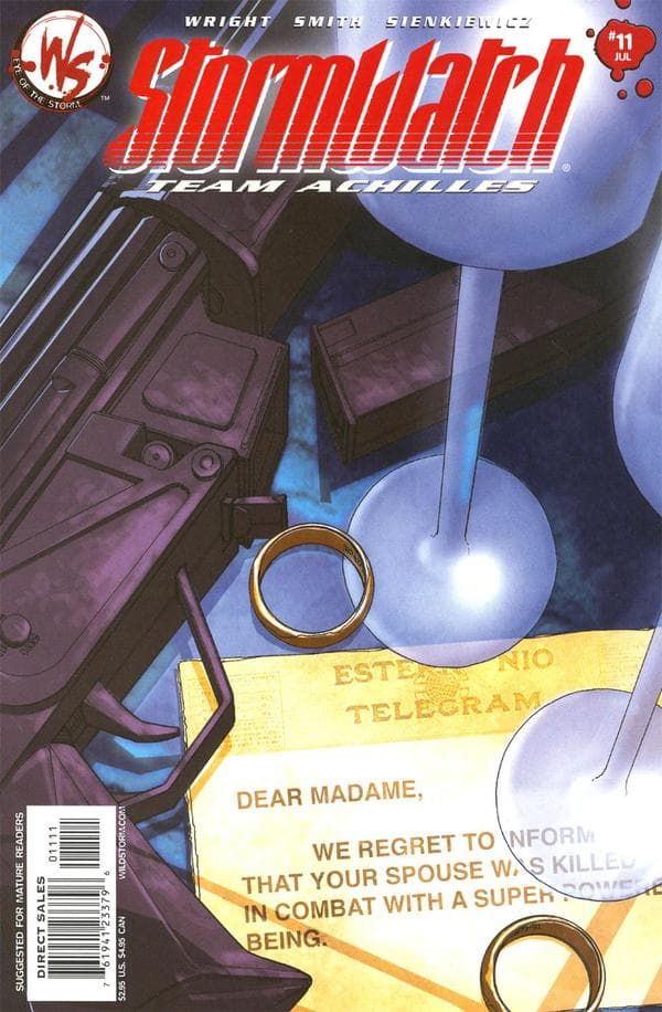 Stormwatch: Team Achilles #11 cover