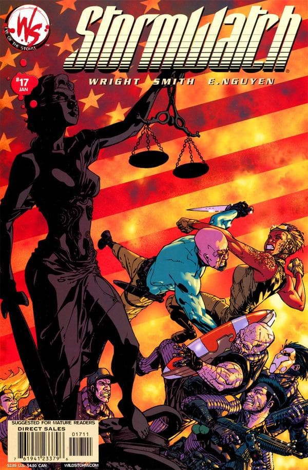 Stormwatch: Team Achilles #17 cover