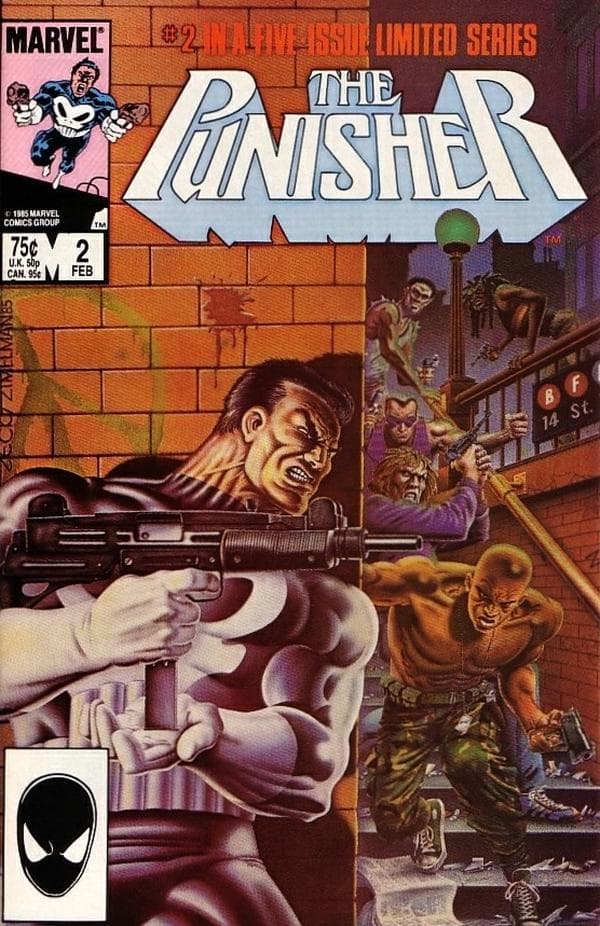The Punisher #2 cover