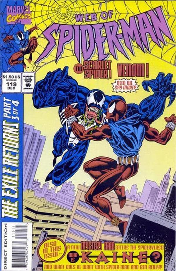 Web of Spider-Man #119 cover